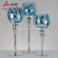 ATO To-Handled Cracked Mercury Glass Bandleder